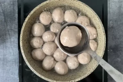 Cara Bikin Bakso Kenyal