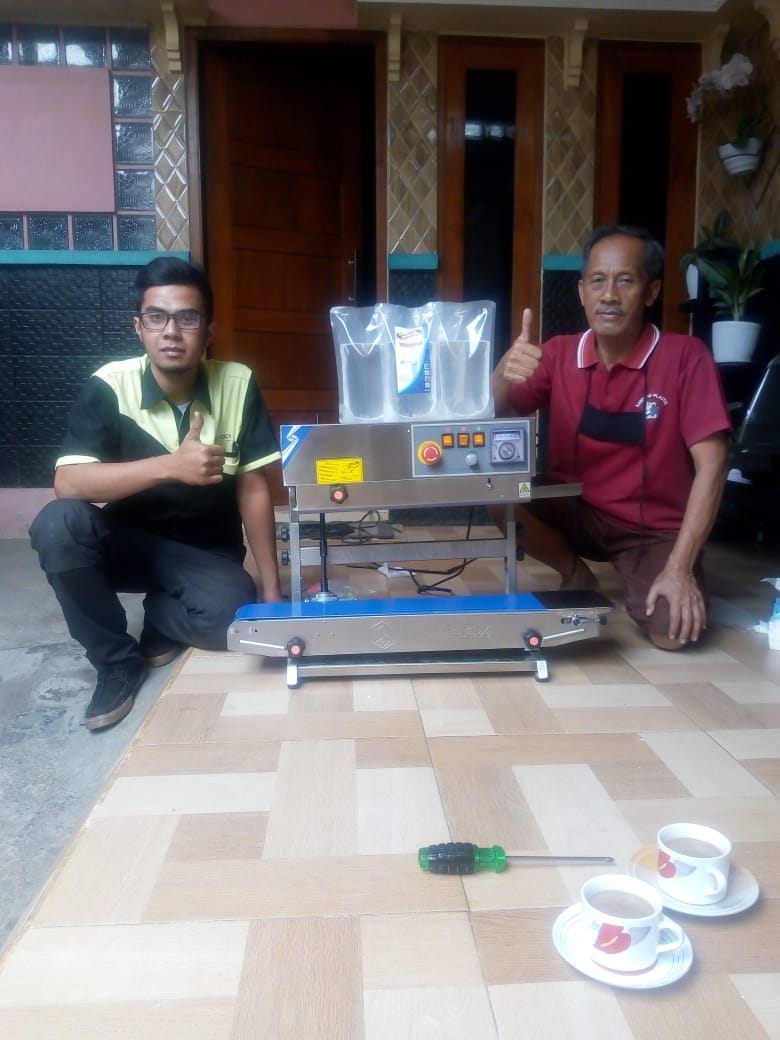 3. Bapak Gunawan - Cicalengka Jawa Barat - Continuous Sealer FRB-770II - 10 Juli 2020