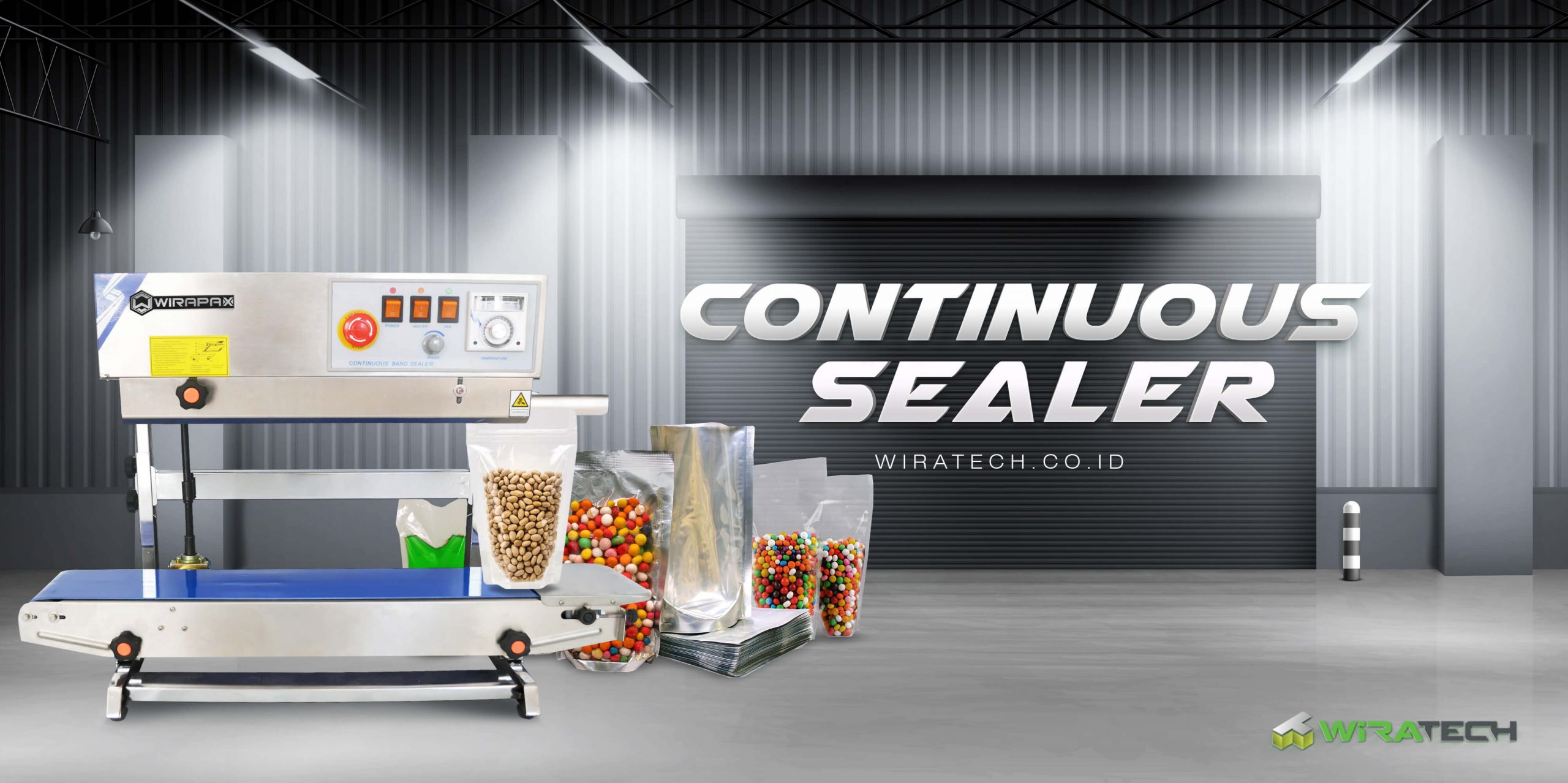 Continuous Sealer - Harga Mesin Continuous Sealer 2020 Terbaru