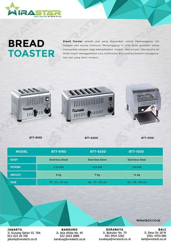 bread toaster BTT SERIES 1