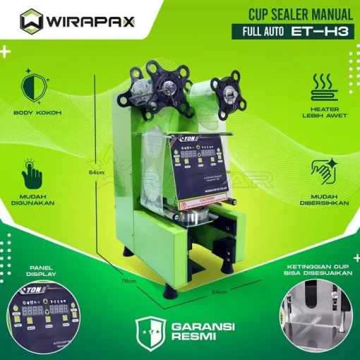 PD CUP SEALER FULLAUTO