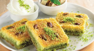 pistachio kunafa