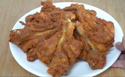 Cara Membuat Ayam Goreng Kipas
