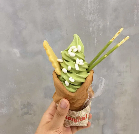 tren rasa es krim 2026 matcha